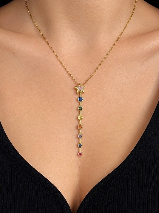Starlit Prism Necklace