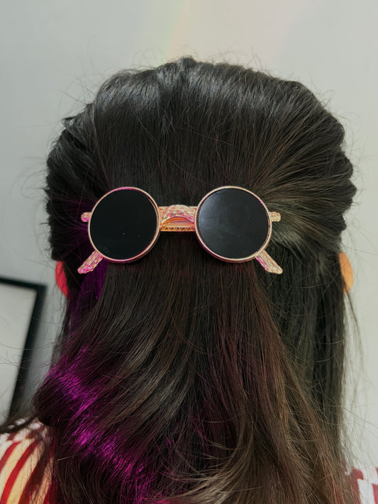 Black Halo Hair Clip