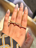 Serene Crossover Ring