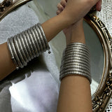 Spiral Antique Layered Bracelet