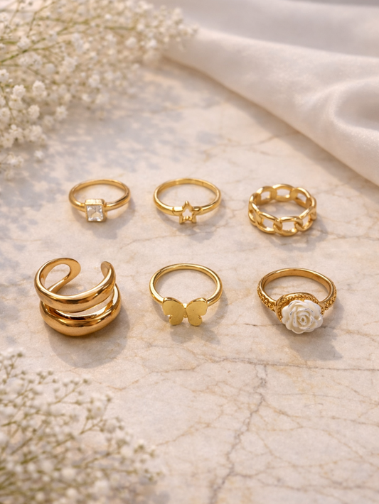 Bold Intent Ring Stack
