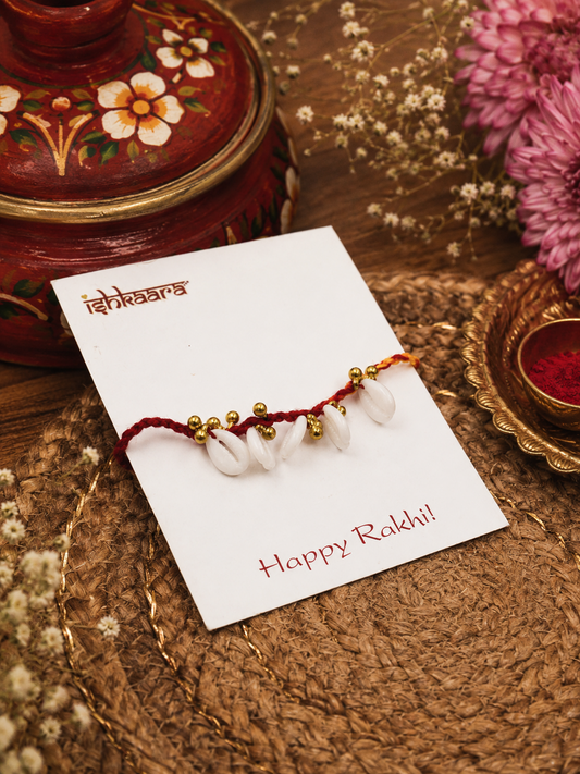 Shell Ghungroo Rakhi
