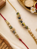 Marble Bond Bhaiya Bhabhi Rakhi Combo