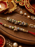Marble Bond Bhaiya Bhabhi Rakhi Combo