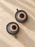Rangrezika Oxidised Earcuff