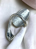 Bombshell Nail Ring Silver