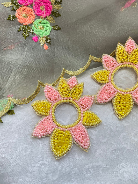 Falak Ka Phool Beaded Earrings