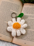 Crochet Sunflower Keychain