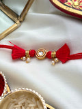 Tiny Kundan Rakhi