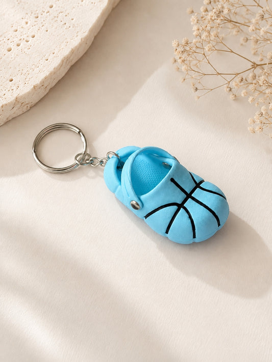 Basketball Crocs Keychain