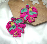 बीची लीफ इयररिंग्स