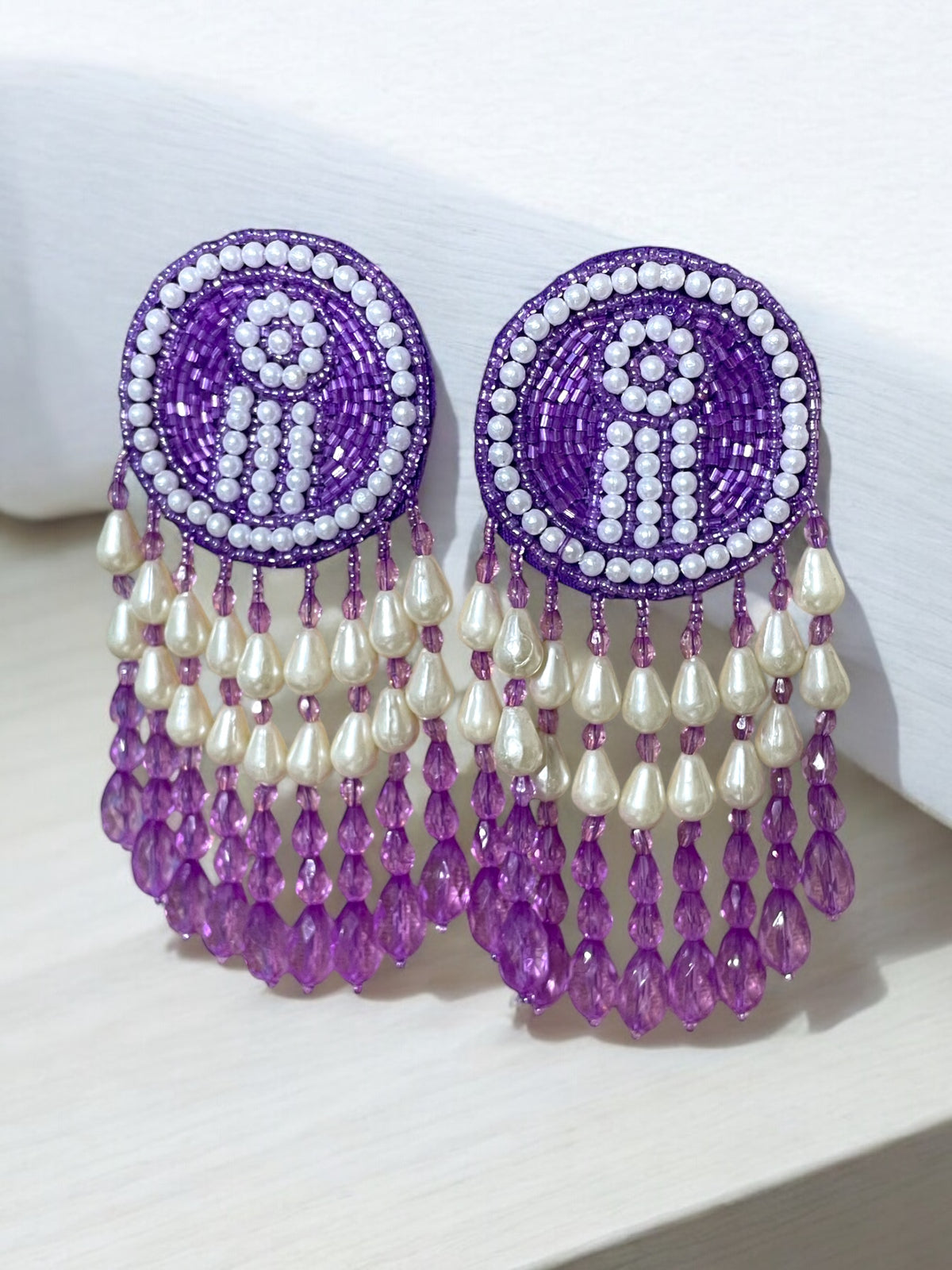 Lavender Blossom Earrings