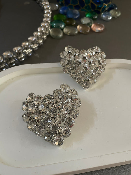 LoveStone Heart Earrings