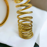 Spiral Antique Layered Bracelet
