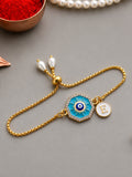 Name Initial Rakhi Bracelet
