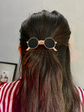 Black Halo Hair Clip