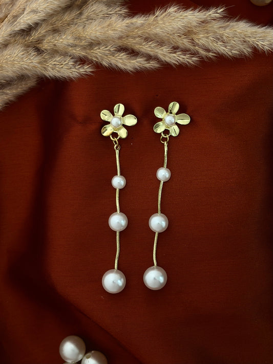Pearl Bloom Earrings