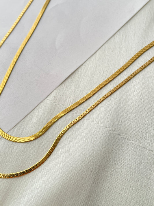 Gold Glow Layered Necklace