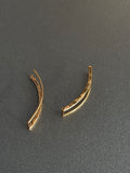 Radiant Vines Ear Climbers