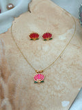 Shakti Kamal Necklace Set