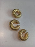 Triple Spiral Chunky Earcuff Combo