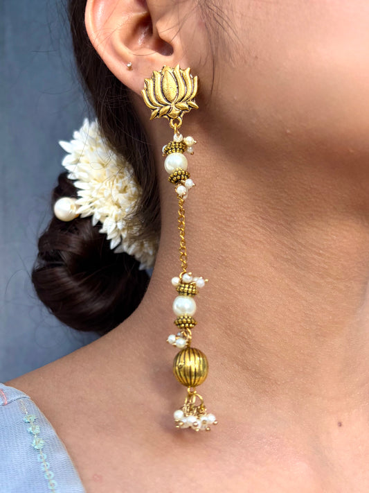 Shikara Kamal Earrings