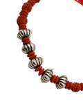 Silver Rudraksh Rakhi