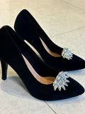 Frosted Wings Shoe Clips