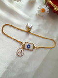 Initial Rakhi Bracelet