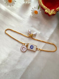 Initial Rakhi Bracelet