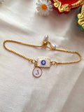 Initial Rakhi Bracelet