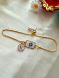 Initial Rakhi Bracelet