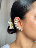 Dilraaz Oxidised Earcuff