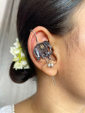 Gajanaaz Oxidisded Earcuff