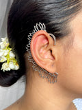 Kaanphool Oxidised Earcuff