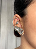 Rajmorni Oxidised Earcuff