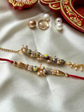 Marble Bond Bhaiya Bhabhi Rakhi Combo