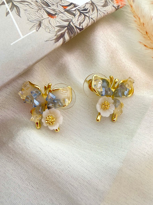 Golden Flutter Earrings