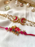 Kundan Gajraaj Bhaiya Bhabhi Rakhi Combo