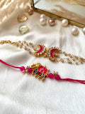 Kundan Gajraaj Bhaiya Bhabhi Rakhi Combo