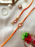 Pearl Aura Bhaiya Bhabhi Rakhi Combo