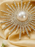 Solara Pearl Burst Brooch