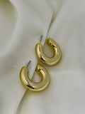 Golden Glam Hoops Combo