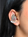 Morika Pearl Oxidised Earcuff