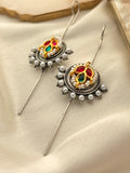 Heer Kundan Oxidised Earcuff