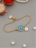 Name Initial Rakhi Bracelet