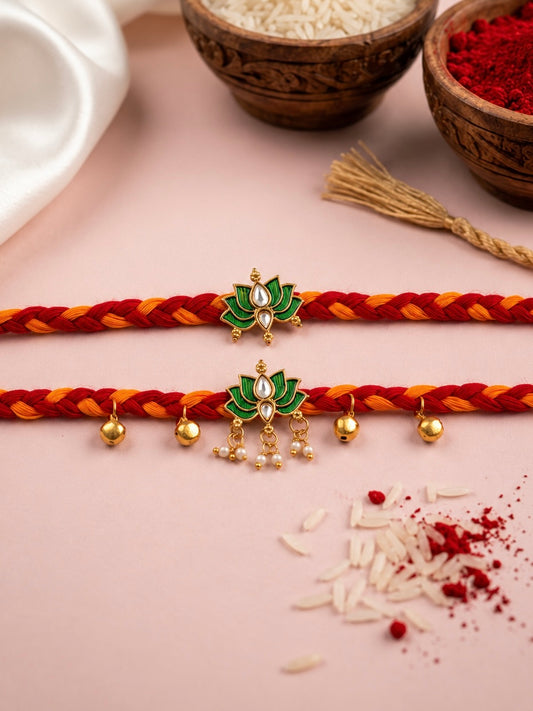 Kamal Kundan Bhaiya Bhabhi Rakhi Combo