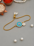 Name Initial Rakhi Bracelet