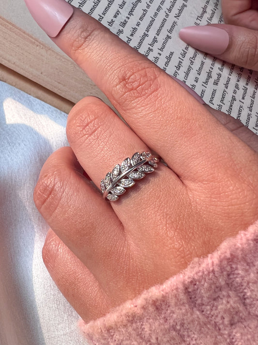 Leaf Of Faith Ring