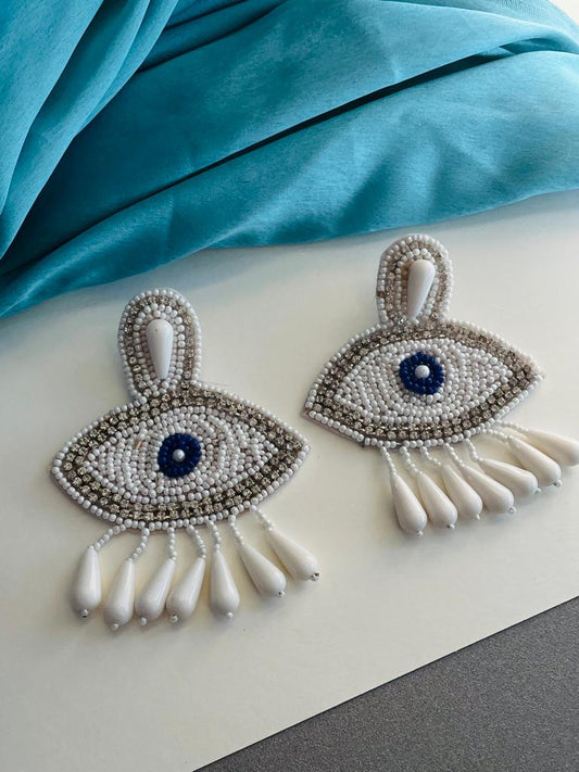 Bella Evil Eye Earrings